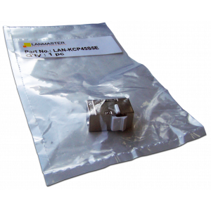 RJ-45 socket coupler, shielded, category 5E, Keystone form-factor